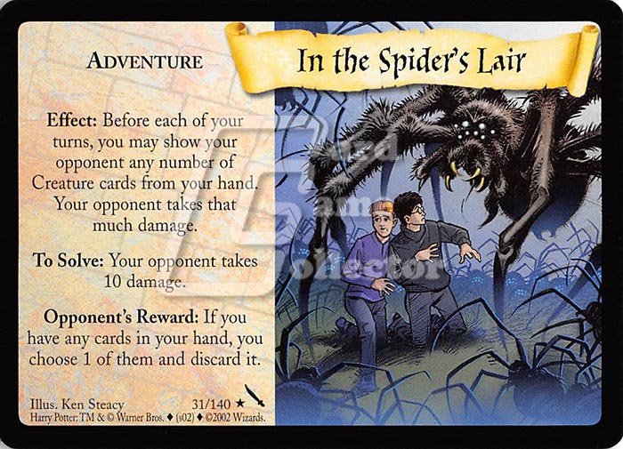 Harry Potter TCG: In the Spider's Lair