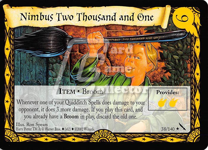Harry Potter TCG: Nimbus Two Thousand and One