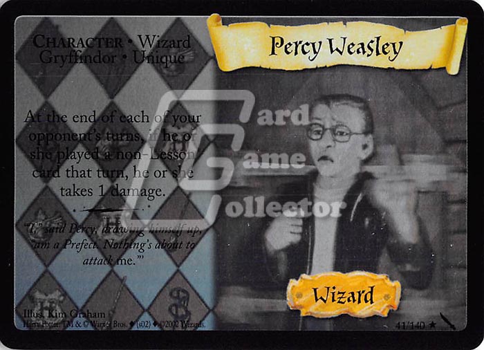 Harry Potter TCG: Percy Weasley