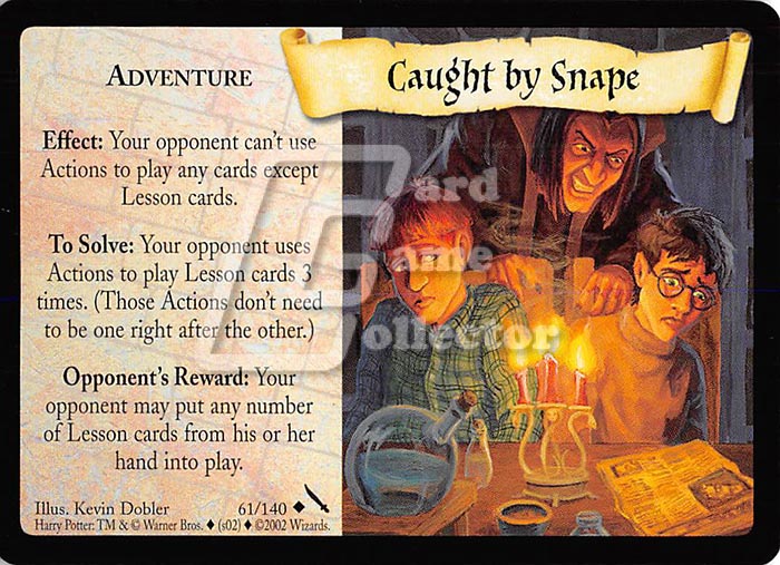Harry Potter TCG: Caught by Snape
