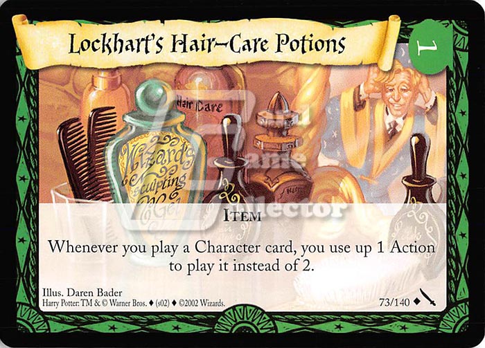 Harry Potter TCG: Lockhart's Hair-Care Potions