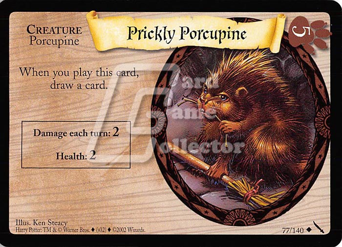 Harry Potter TCG: Prickly Porcupine