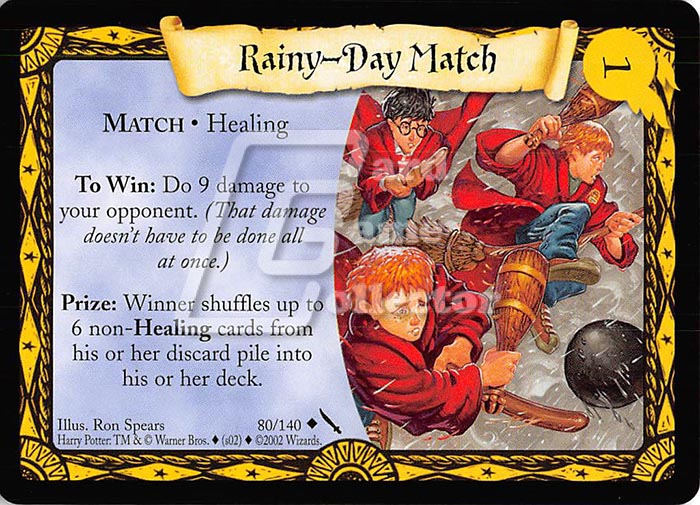 Harry Potter TCG: Rainy-Day Match