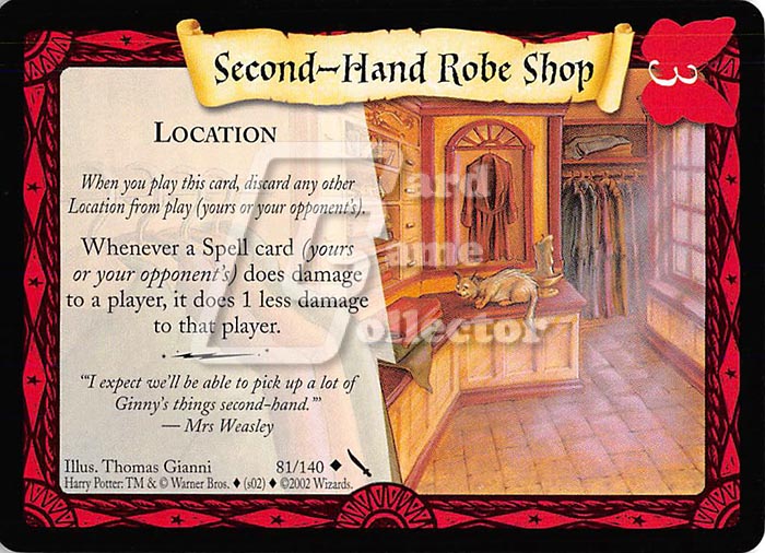 Harry Potter TCG: Second-Hand Robe Shop