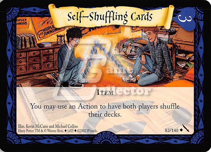 Harry Potter TCG: Self-Shuffling Cards