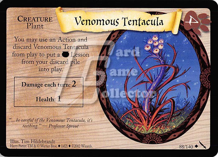 Harry Potter TCG: Venomous Tentacula