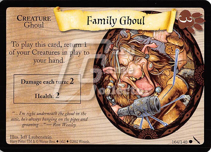 Harry Potter TCG: Family Ghoul