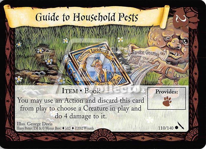 Harry Potter TCG: Guide to Household Pests