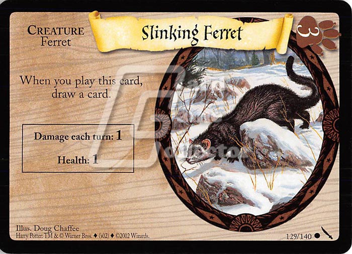 Harry Potter TCG: Slinking Ferret