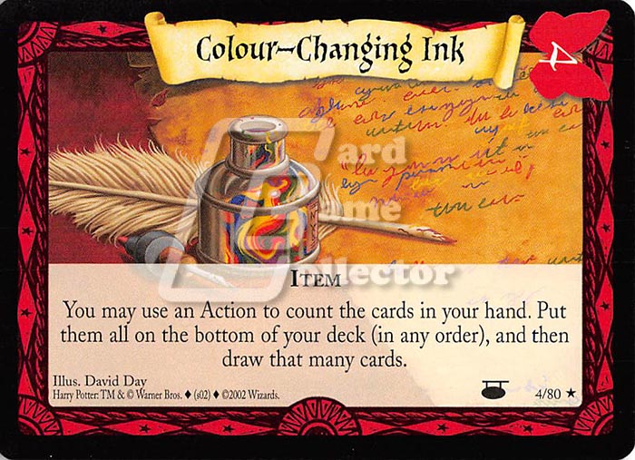 Harry Potter TCG: Colour-Changing Ink