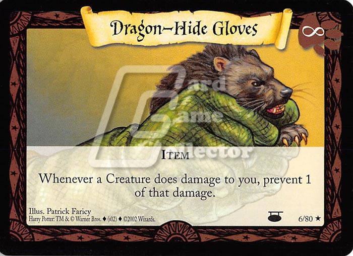Harry Potter TCG: Dragon-Hide Gloves
