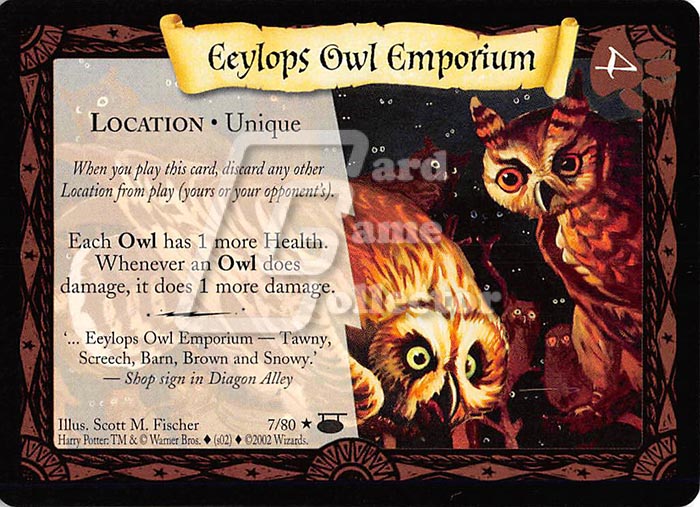 Harry Potter TCG: Eeylops Owl Emporium