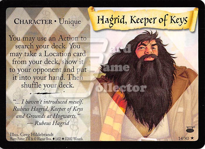 Harry Potter TCG: Hagrid, Keeper of Keys
