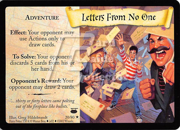Harry Potter TCG: Letters From No One