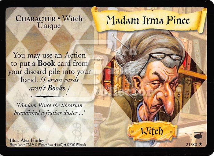 Harry Potter TCG: Madam Irma Pince