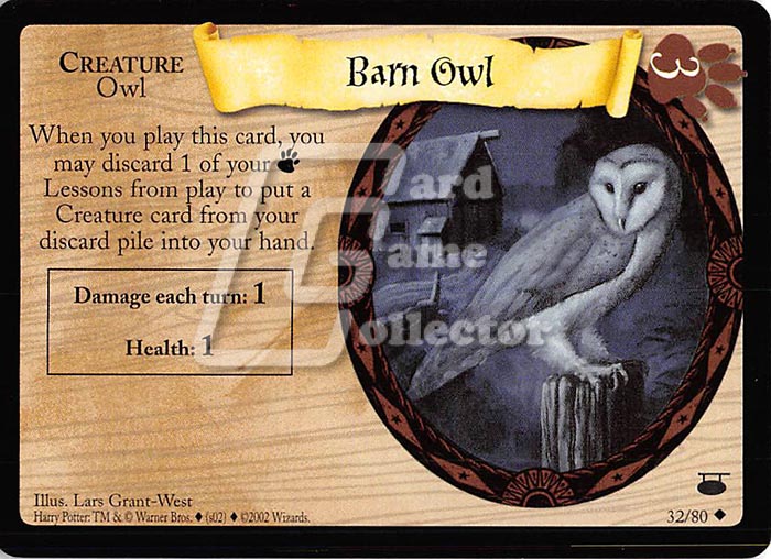Harry Potter TCG: Barn Owl