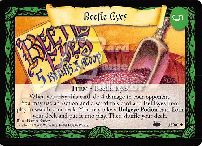 Harry Potter TCG: Beetle Eyes