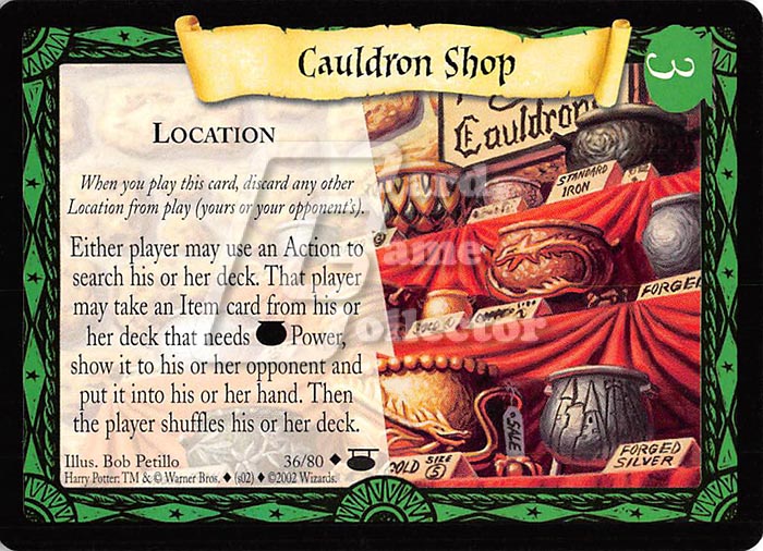 Harry Potter TCG: Cauldron Shop