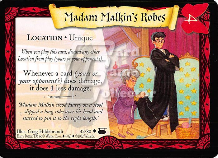 Harry Potter TCG: Madam Malkin's Robes