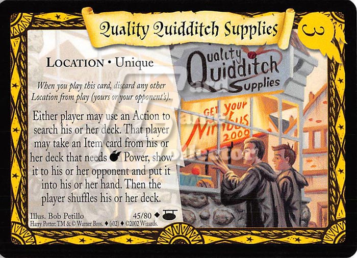Harry Potter TCG: Quality Quidditch Supplies