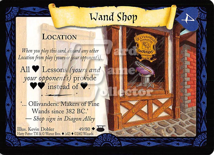 Harry Potter TCG: Wand Shop