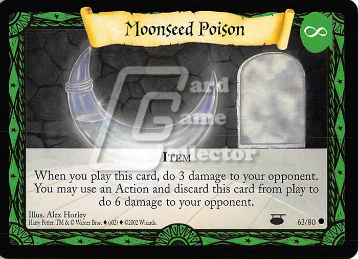 Harry Potter TCG: Moonseed Poison