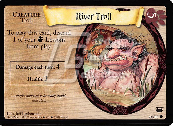 Harry Potter TCG: River Troll
