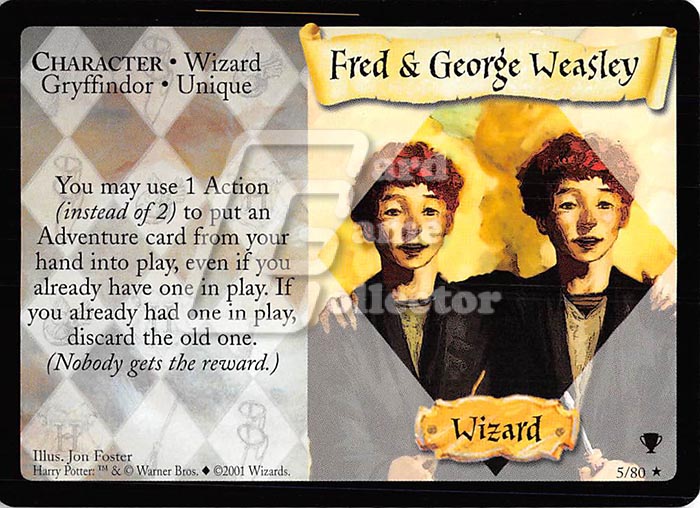 Harry Potter TCG: Fred & George Weasley