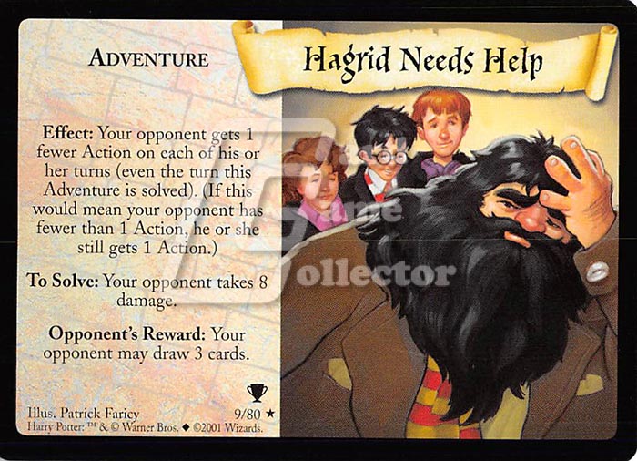 Harry Potter TCG: Hagrid Needs Help