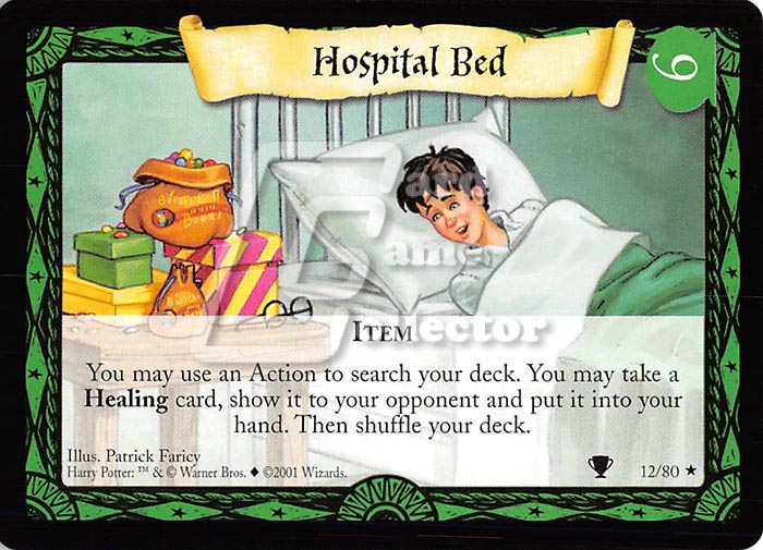 Harry Potter TCG: Hospital Bed