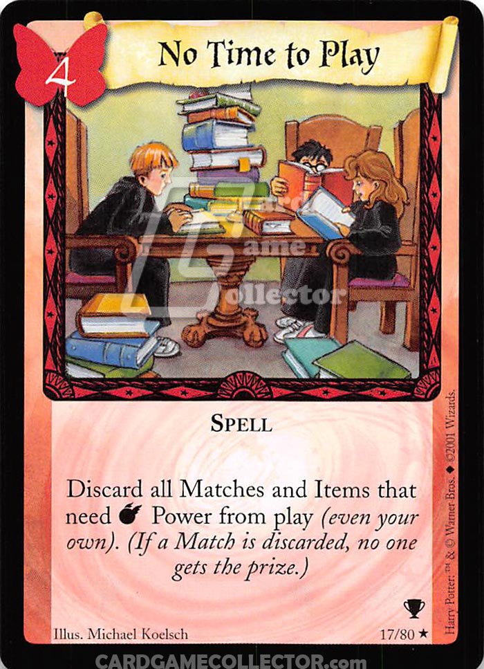 Harry Potter TCG: No Time to Play