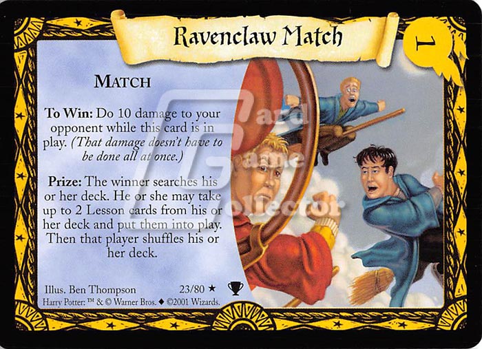 Harry Potter TCG: Ravenclaw Match