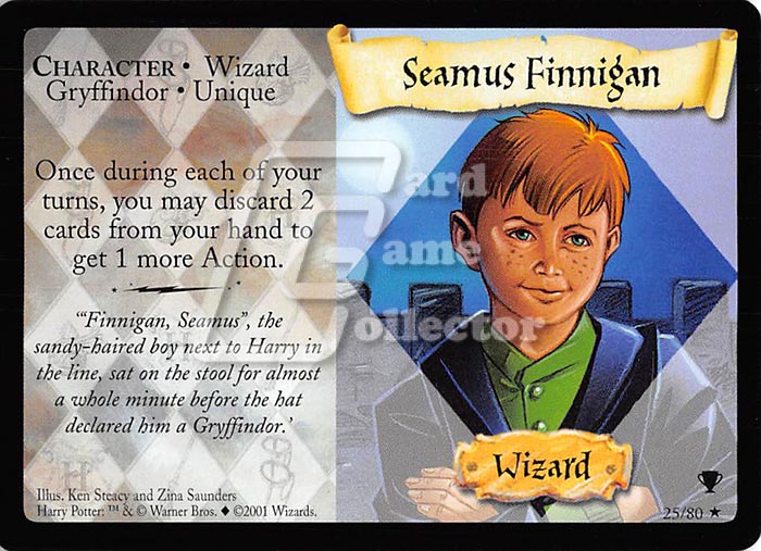 Harry Potter TCG: Seamus Finnigan