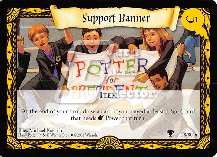 Harry Potter TCG: Support Banner
