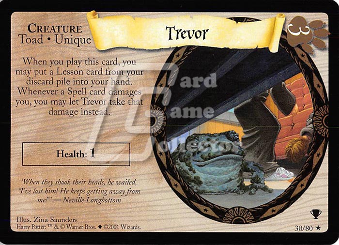 Harry Potter TCG: Trevor
