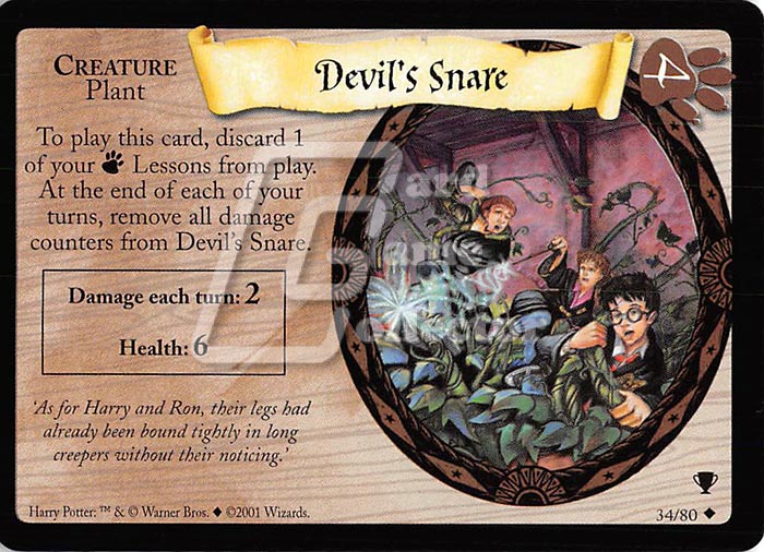 Harry Potter TCG: Devil's Snare