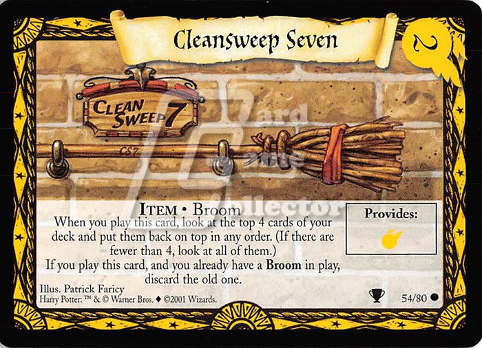 Harry Potter TCG: Cleansweep Seven