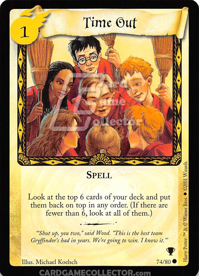 Harry Potter TCG: Time Out