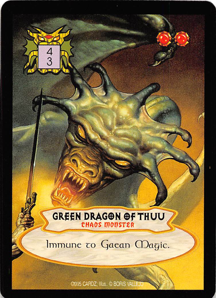 Hyborian Gates : Green Dragon of Thuu