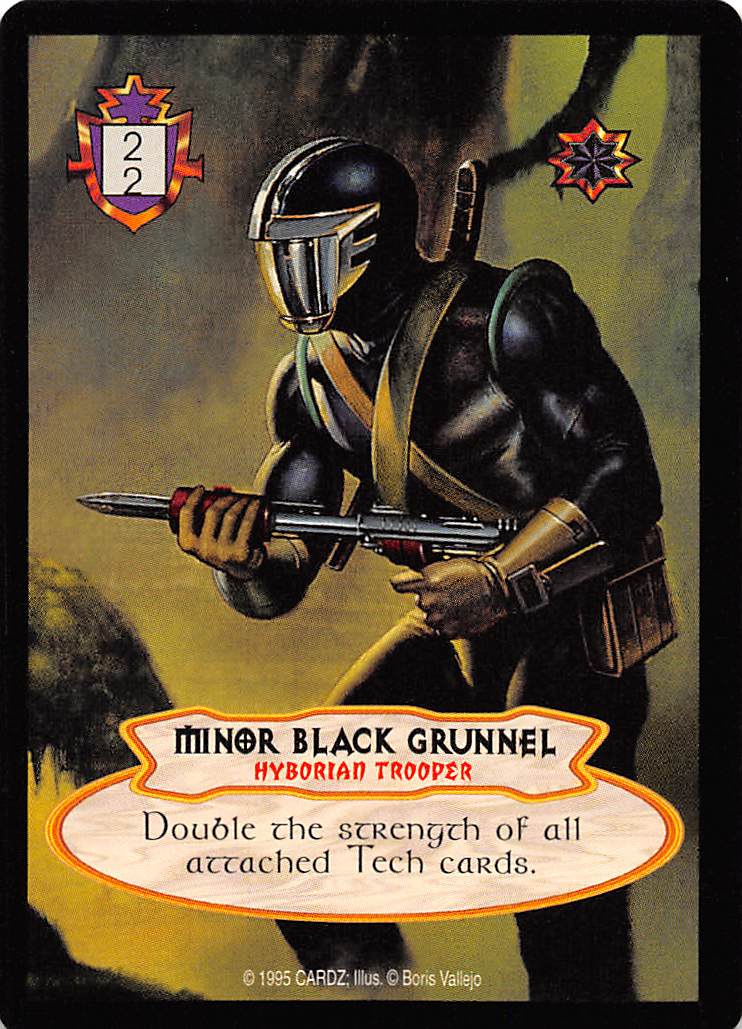 Hyborian Gates : Minor Black Grunnel