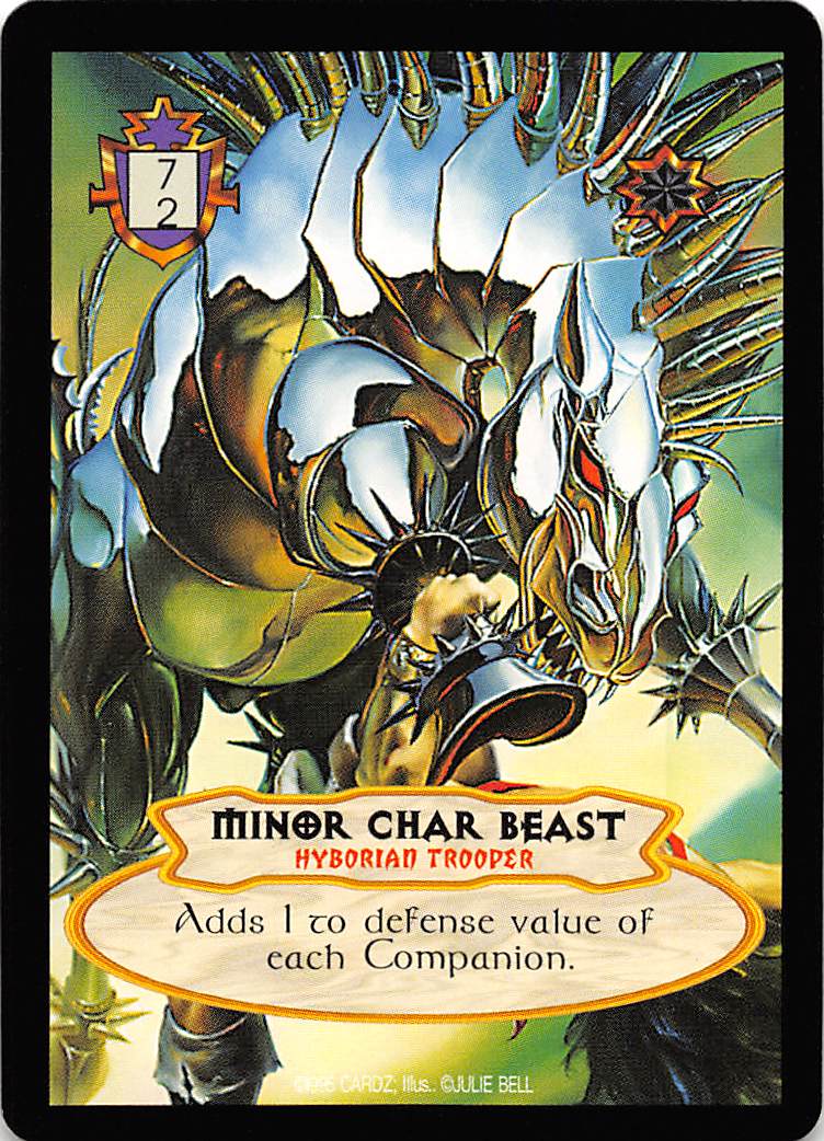 Hyborian Gates : Minor Char Beast