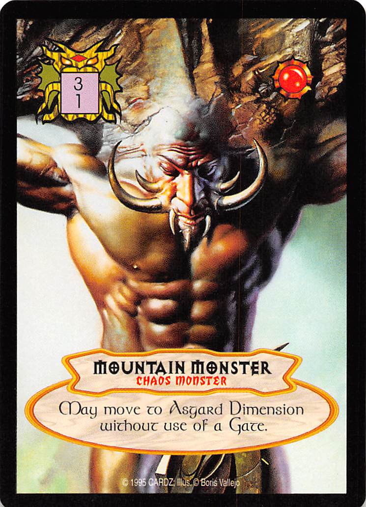 Hyborian Gates : Mountain Monster