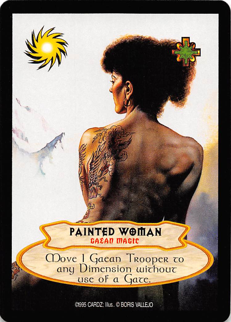 Hyborian Gates : Painted Woman