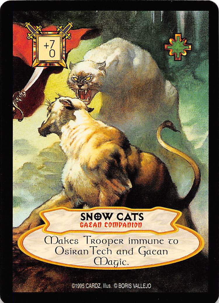 Hyborian Gates : Snow Cats