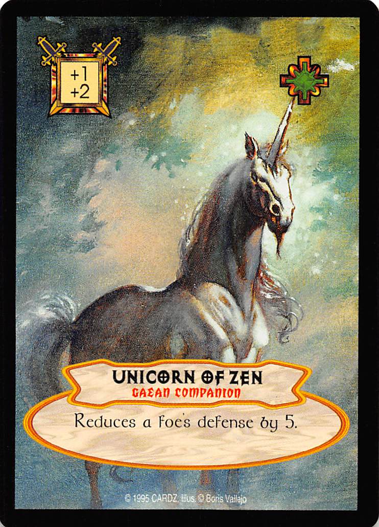 Hyborian Gates : Unicorn of Zen