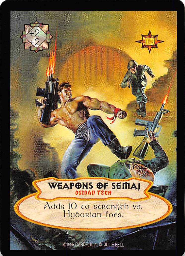 Hyborian Gates : Weapons of Semai
