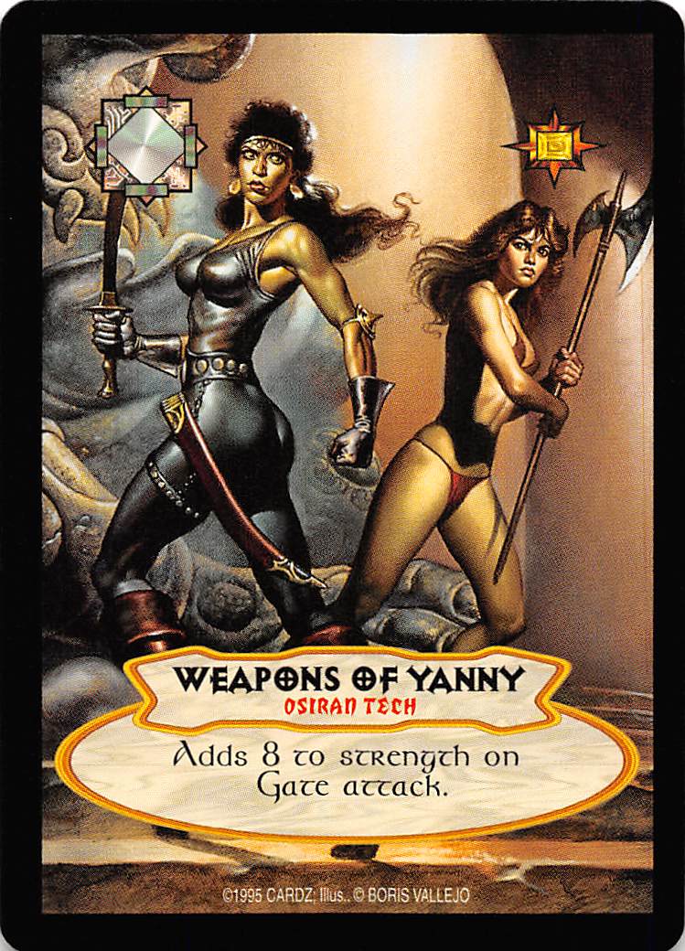 Hyborian Gates : Weapons of Yanny