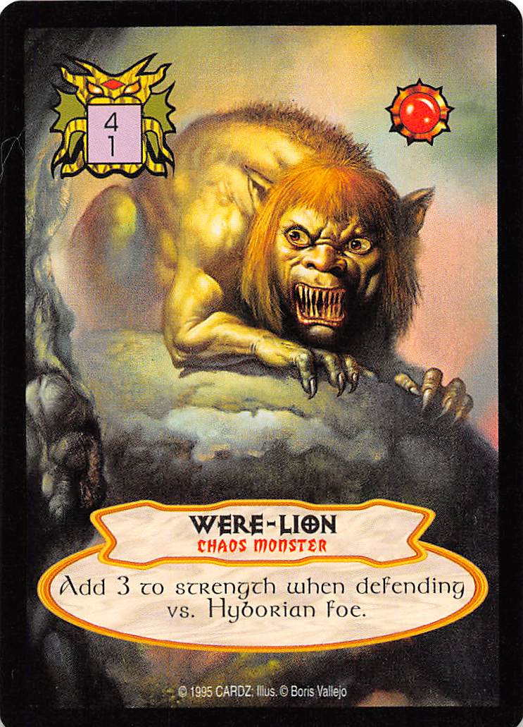 Hyborian Gates : Were-Lion