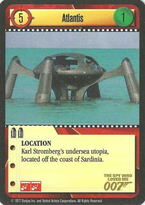 James Bond 007 CCG (1995): Atlantis