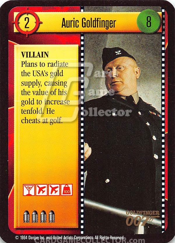 James Bond 007 CCG (1995): Auric Goldfinger